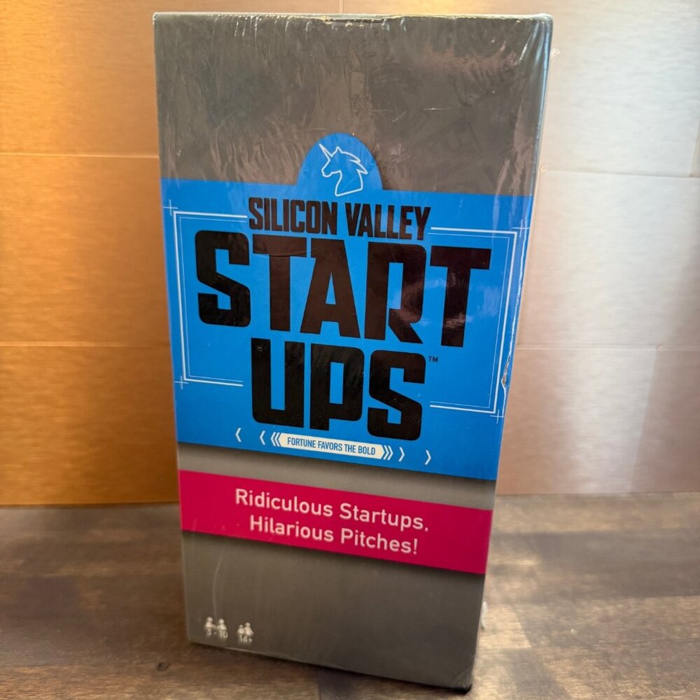 Silicon Valley Startups Board Game • Factory Sealed • Strategy & Tech Theme